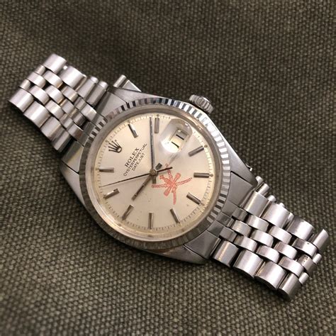 Rolex Datejust Rare Oman Khanjar Dial 36mm 1601 1600 1603.